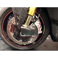 CARBONVANI - Brake Rotor Intake Ducts for 100mm Radial Mount Brakes
